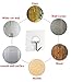 Fealkira Adhesive Wall Hooks 13.2lb(Max) Utility Stainless Steel Hook for Towel Bathrobe Coats,Bathroom Kitchen Waterproof and Oilproof Nail Free Transparent Heavy Duty Hook & Ceiling Hanger(10pcs)