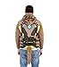 Guardians of The Galaxy I Am Rocket Raccoon Costume Hoodie (Adult Large) Brown