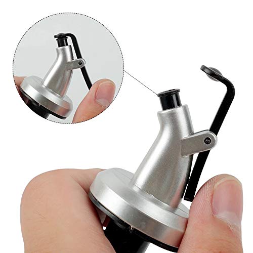 Olive Oil Spout, Oil And Vinegar Dispenser Pour Spouts With Attached Cap for Easy Cover, Perfect Choice for Olive Oil Bottle Pourers and Spout 10-PCS - Thumbnail 2