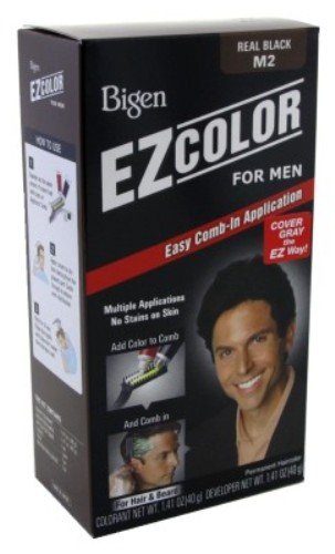 Bigen Ez Color For Men Real Black Kit (2 Pack)