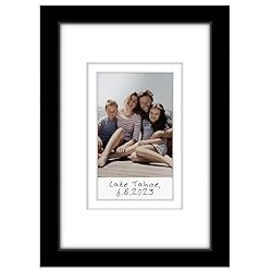 Americanflat 4x6 Picture Frame - Use as 2x3 Frame