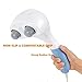 Handheld Massager, Ohuhu Electric Back Massagers Double Head Deep Tissue Percussion Massages for Full Body Massage for Neck, Shoulder, Head, Foot, Leg, Christmas Gifts for Father Mother Friends