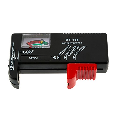 Sizet AA AAA CD 9V 1.5V Display Universal Button Cell Battery Colour Coded Meter Indicate Volt Tester Checker BT-168