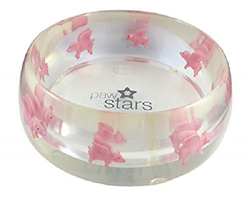 Cute Dog Bowls - Large Designer Dog Food Bowl for Dogs & Cats | Non