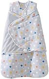 Halo Sleepsack Swaddle, Micro-fleece, Plus Signs, Multi, Newborn