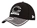 New Era NFL 2016 Training Camp Black and White 39THIRTY Stretch Fit Cap, Medium/Large