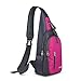 CARQI Sling Bag Waterproof Shoulder Backpack Crossbody Purse for Hiking Camping