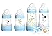 MAM Newborn Essentials "Feed & Soothe" Set (6-Piece), Easy Start Anti-Colic Baby Bottles, 0-2 Month Pacifier, Baby Shower Gifts for Baby Boy, Blue primary