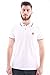 INVICTA Polo Shirt White, Mens, Size: L.