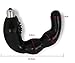 PiaoL Male C-Type Electric Anal Plug Prostate Stimulator Sex Massager Anal Vibrator
