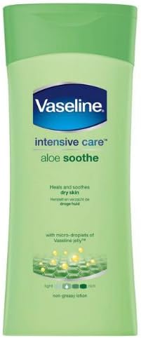 vaseline green lotion