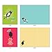 M6558OCB Catty Cards: 10 Assorted Blank All-Occasion Note Cards Featuring Spunky and Sassy Felines with Typical Cat Attitude on Richly Colored Backgrounds, w/White Envelopes.