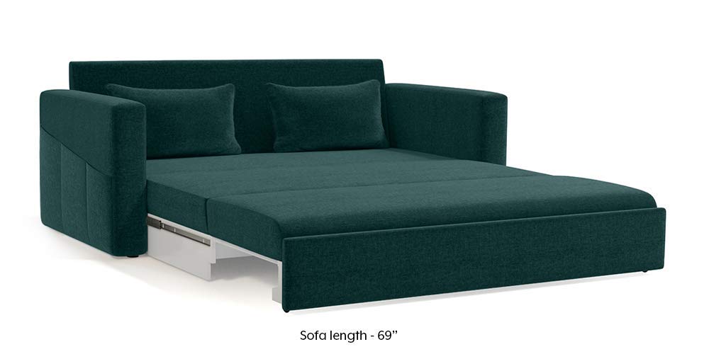 Urban Ladder Camden Sofa Cum Bed (Malibu Blue) Amazon.in Home & Kitchen