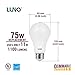 LUNO A19 Dimmable LED Bulb, 11W (75W Equivalent), 1100 Lumens, 4000K (Neutral White), Medium Base (E26),UL & Energy Star (4-Pack)