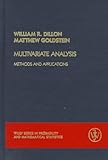 Multivariate Analysis: Methods and Applications