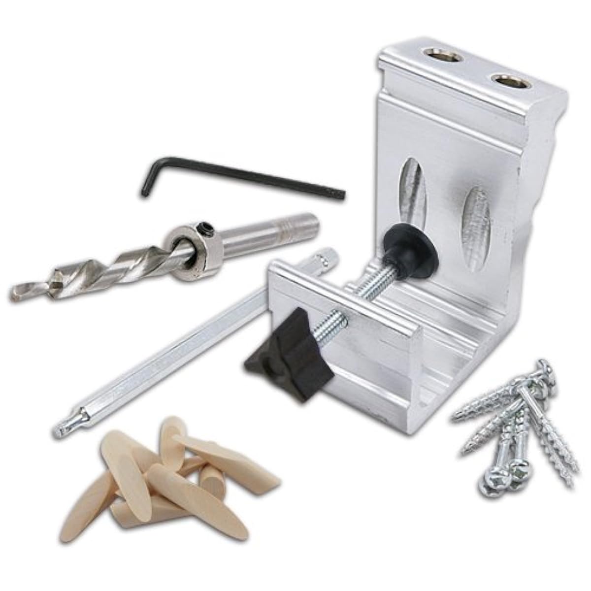 General Tools 850 Heavy Duty, AllInOne Aluminum Pocket Hole Jig Kit