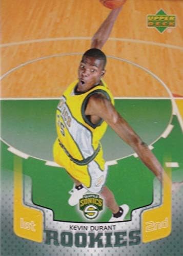Amazon 2007 08 Upper Deck Kevin Durant Basketball Rookie Card 