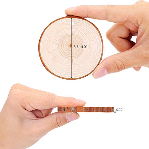 4 Fuyit+Unfinished+Predrilled+Christmas+Ornaments