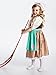 Little Adventures Cinderella Day Dress Princess Dress Up Costume for Girls Medium (Age 3-5) - Machine Washable Child Pretend Play and Party Dress with No Glitter