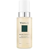 Revive Therapy Hair Scalp Enhancing Foam by ViveLab - Nighttime Care for Scalp, Vegan Formula 3.38 oz