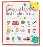 Hardcover Listen and Learn First English Words Book