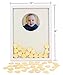 Plushible Baby Shower Guest Book 50 Hearts - Gender Reveal Party Supplies - Personalized Baby Shower Keepsake with Photo