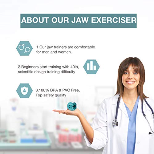 Jaw Exerciser Toning Jawline Exerciser Double Chin Exercise Device