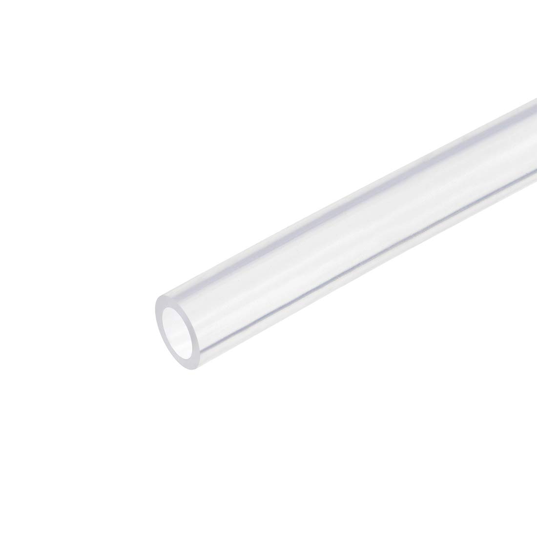 sourcing map Silicone Tubing 1/4"(6mm) ID x 3/8"(9mm) OD 1m Silicone Rubber Tube Air Hose Water Pipe for Pump Transfer Clear