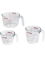 Pyrex 3-Piece Glass Measuring Cup Set
