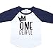 Mr One-Derful Baseball Tee Shirt for Boys 1st Birthday Shirt, Navy, 18 Months
