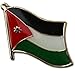 Jordan Flag Lapel Pin