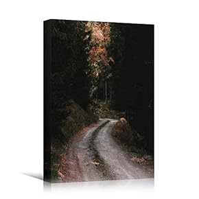 signwin Canvas Wall Art Green Forest Dramatic Forest...