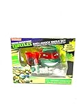 Raphael Teenage Mutant Ninja Turtles Shellshock Smile Set, Toothbrush holder,Toothbrush,&Rinse Cup