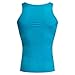 Jiao Miao Mens Waist Body Shaper Vest T-Shirt Tank Tops