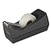 Scotch Desk Tape Dispenser, 1in. Core, Black 3-Pack