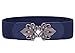 Syuer Womens Vintage Wide Elastic Stretch Waist Belt Retro Cinch Belt