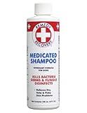 Remedy+Recovery Medicated Shampoo for Dogs - Veterinary Formula, Kills Bacteria, Germs & Fungus, Disinfects, Relieves Dry, Itchy Skin Problems (8 oz. Bottle)