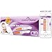 Easy@Home 10 Ovulation Tests and 2 Pregnancy Test Sticks - FSA Eligible Midstream Tests - Reliable Ovulation Predictor Kit And Fertility Tests, Powered by Premom Ovulation Predictor App