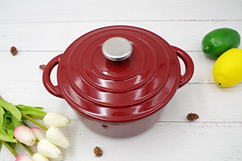 2 Aidea+Enameled+Cast+Iron+Dutch
