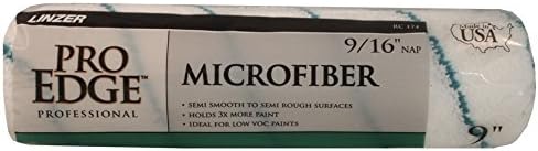 Linzer Products RC 174-0900 9/16" X 9" Pro Edge Microfiber Roller Cover