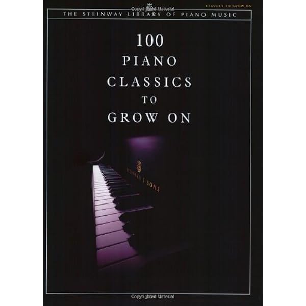 100 Piano Classics To Grow On The Steinway Library Of Piano Music Alfred Music 0654979077190 Amazon Com Books