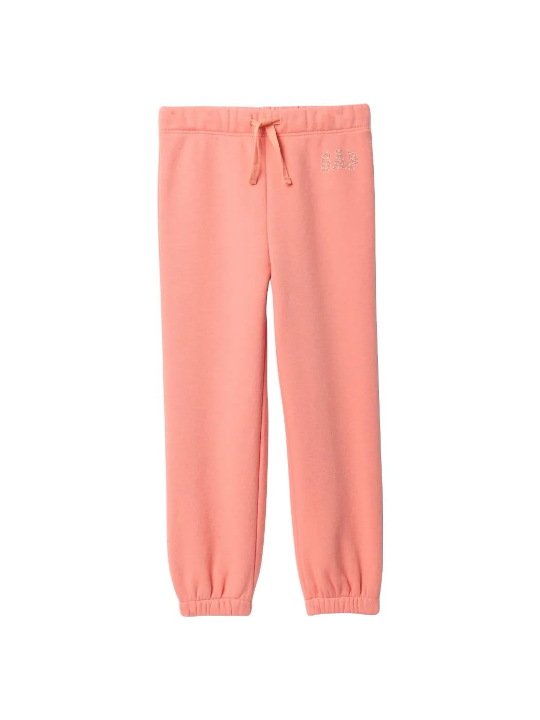Photo 1 of GAP Baby Girls Logo Pull-On Jogger Sweatpants Tea Rose 3YRS
