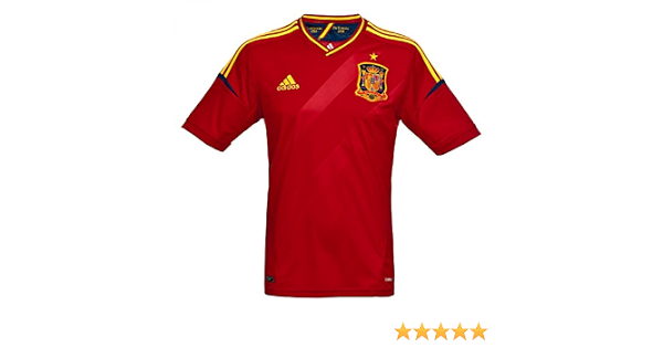 Amazon.com: Adidas FEF - Camiseta de manga corta, color rojo : Ropa,  Zapatos y Joyería