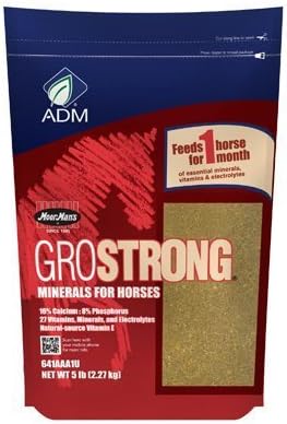 ADM Alliance Nutrition 641AAA1U 5 lbs. GroStrong Horse Minerals by ADM Alliance Nutrition