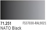Vallejo Model Air NATO Black 17 ml Acrylic Paint Airbrush Pre-Thinned view 6
