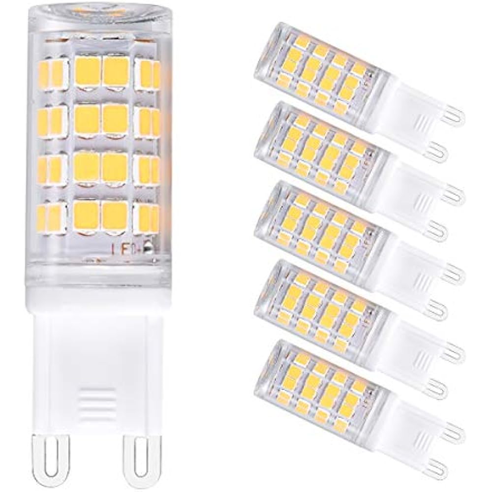 G9 Led Light Bulbs, 4W 400lm(40W Halogen Equivalent), 120V Base