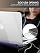 MacBook Air 13 Case, noximi Soft Touch Plastic Hard Case for MacBook Air 13.3