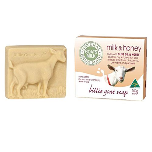 Billie Goat Milk & Honey Goat Soap 100g
