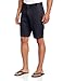 Louis Raphael mens Slim Fit Garment Dye flat front shorts, Aviator Navy, 34 US