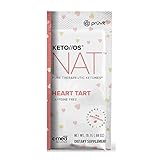 Pruvit Keto//OS NAT Caffeine Free, BHB Salts Ketogenic Supplement - Beta Hydroxybutyrates Exogenous Ketones for Fat Loss, Workout Energy Boost Through Fast Ketosis. 20 Sachets (Heart Tart)